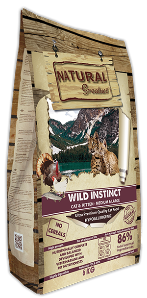 ALIMENTO COMPLETO para GATOS de todas las edades - Razas medianas y grandes