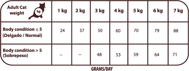 ALIMENTO COMPLETO para Gatos adultos - Todas las razas